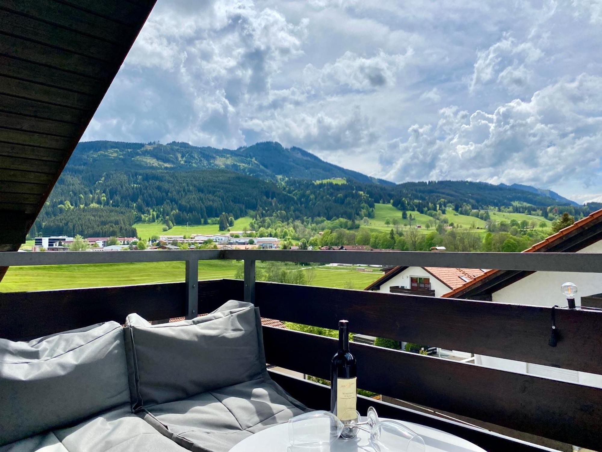 Best Butler Alpspitz Apartment Kueche Parken Balkon Nesselwang Extérieur photo
