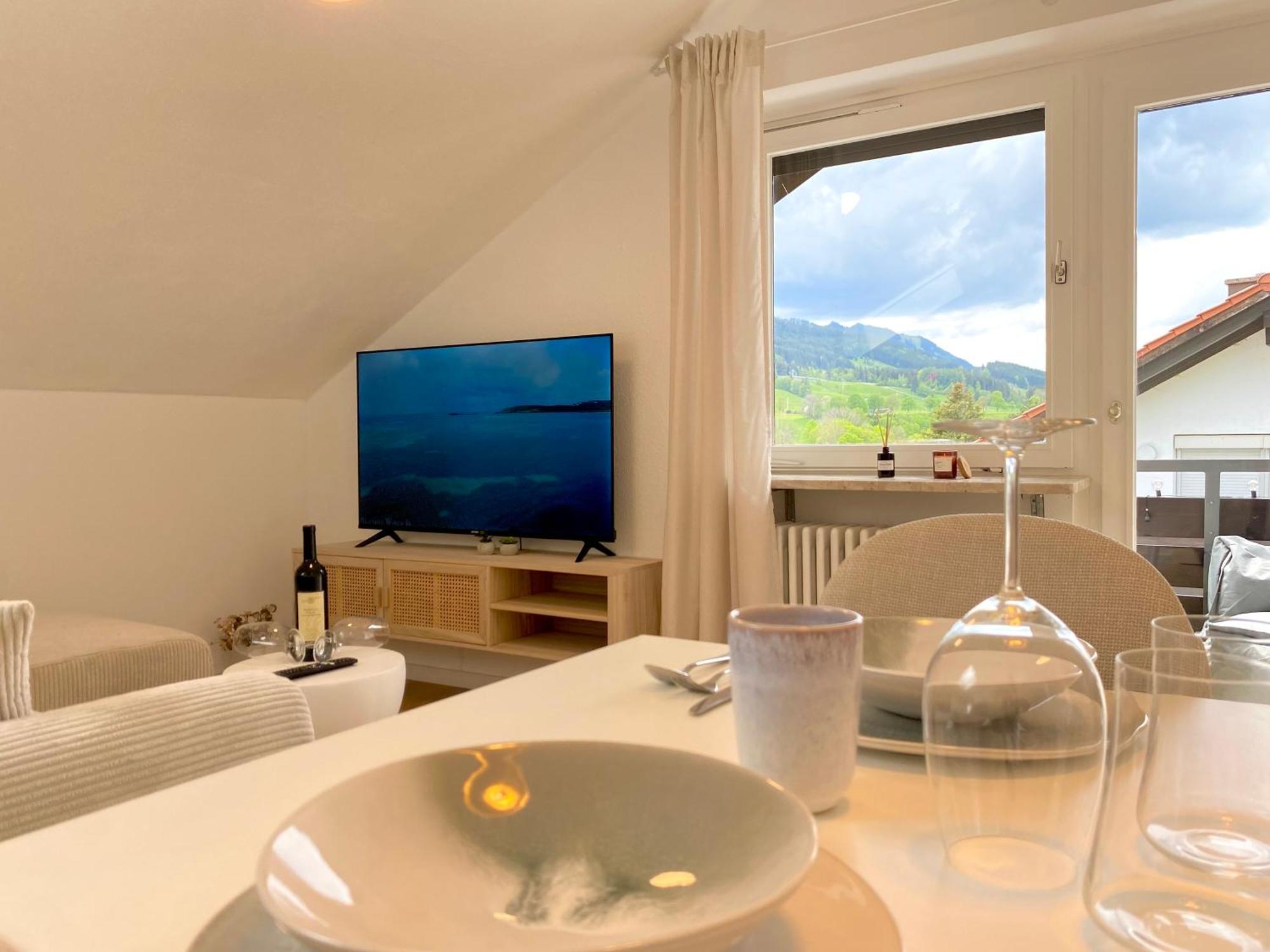 Best Butler Alpspitz Apartment Kueche Parken Balkon Nesselwang Extérieur photo