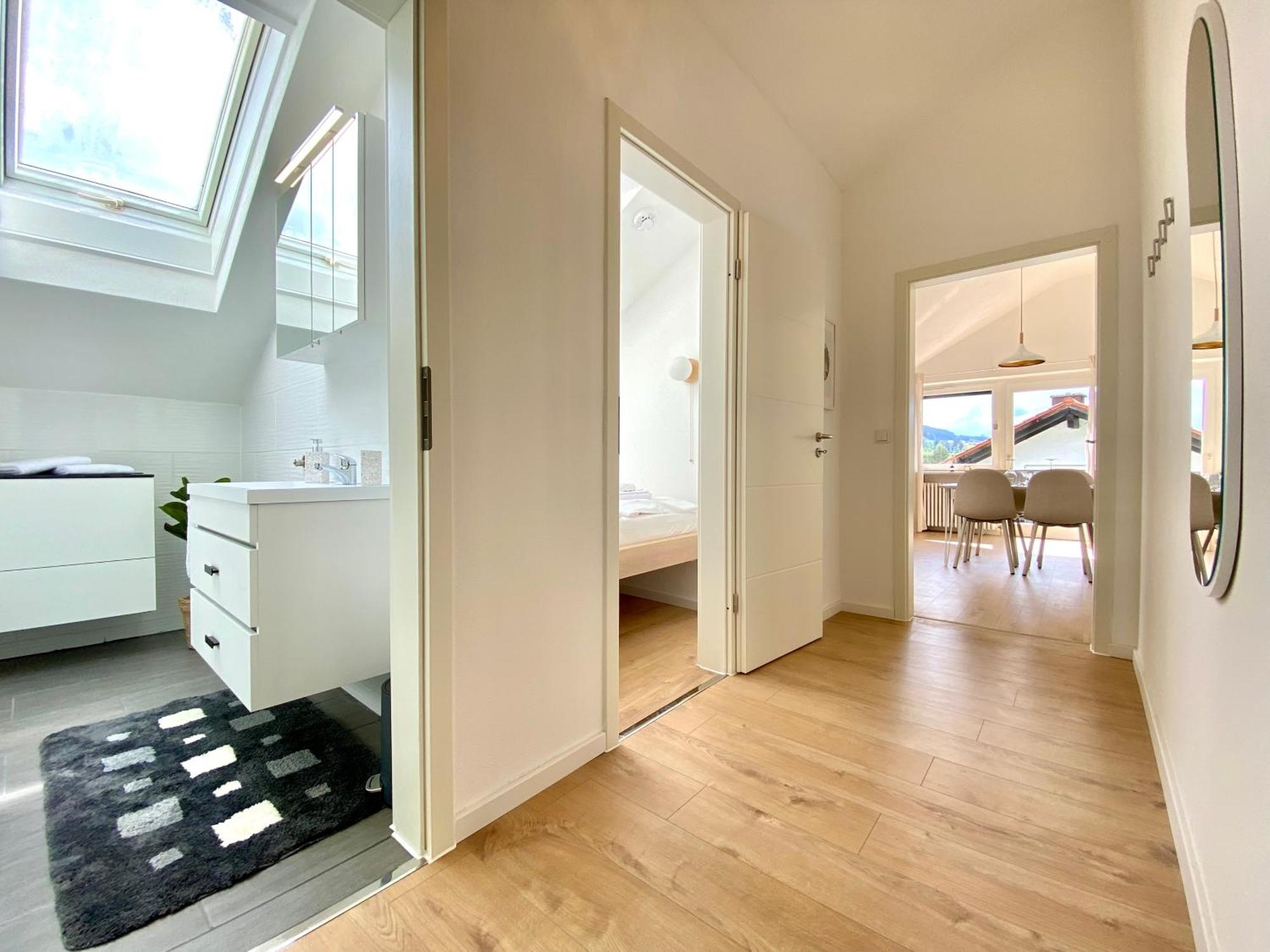 Best Butler Alpspitz Apartment Kueche Parken Balkon Nesselwang Extérieur photo